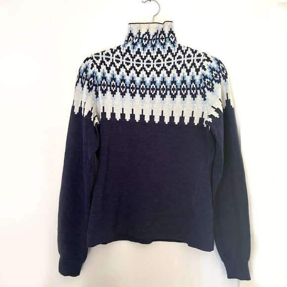 Après Ski Fair Isle Merino Wool Sweater_M-L - Picture 5 of 6